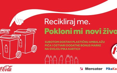 Coca-Cola i Mercator ponovo udruženi za svijet bez otpada