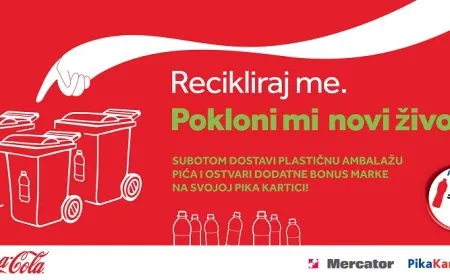 Coca-Cola i Mercator ponovo udruženi za svijet bez otpada