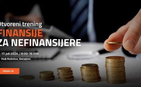Finansije za nefinansijere: Prijave za trening su otvorene (Sarajevo)