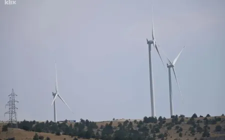 Obnovljivi izvori energije u BiH: Značajna proizvodnja struje u vjetroparku Podveležje, u planu još jedan