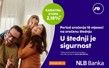 NLB Banka Sarajevo: Iskoristite akcijsku ponudu oročene štednje