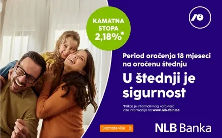 NLB Banka Sarajevo: Iskoristite akcijsku ponudu oročene štednje