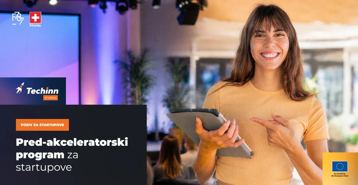 TechInn: Podrška startupima i prilika za bespovratna sredstva do 30.000 eura