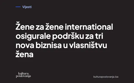 Žene za žene international osigurale podršku za tri nova biznisa u vlasništvu žena